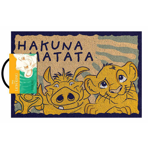 Disney The Lion King Hakuna Matata Collectors Doormat 62 x 40cm
