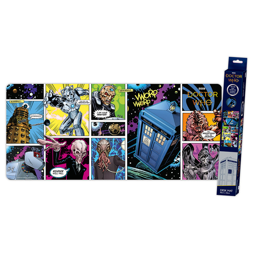 Doctor Who Doctor Who Villains Sci-fi XXL Gaming Mat Mouse Pad 90x40cm