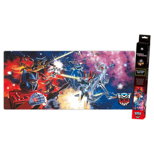 Transformers Space Battle Optimus Prime Themed XXL Desk Mat Pad 90x40cm