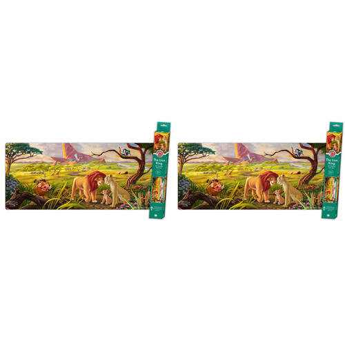 2PK Disney Thomas Kinkade Lion King Gaming Keyboard and Mouse Mat XXL