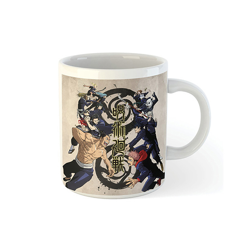 Jujutsu Kaisen Anime Manga Themed Print Coffee Mug White 300ml