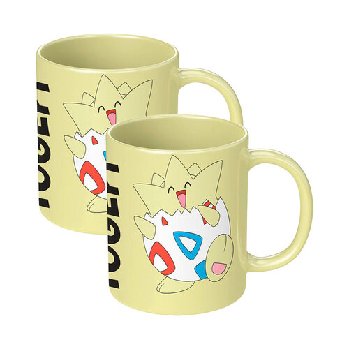 2PK Pokemon Togepi Eggshell Coloured Ceramic Printed Mug