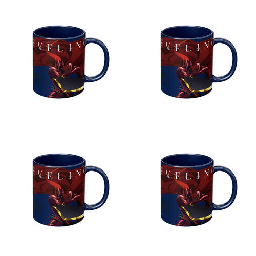 4PK Impact Rock Merchandise Solo Leveling Jinwoo and Igris Mug Multicoloured