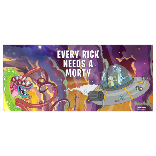 Rick And Morty Space Portal Gaming Desk Mat 90x40cm