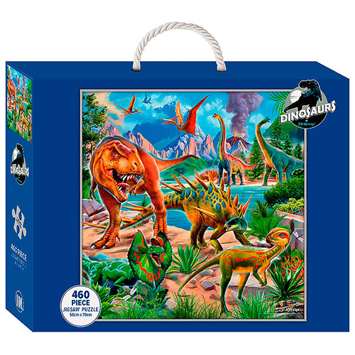 1000pc Educational PD Moreno Dinosaurs In The Wild Puzzle 50x70cm 3y+