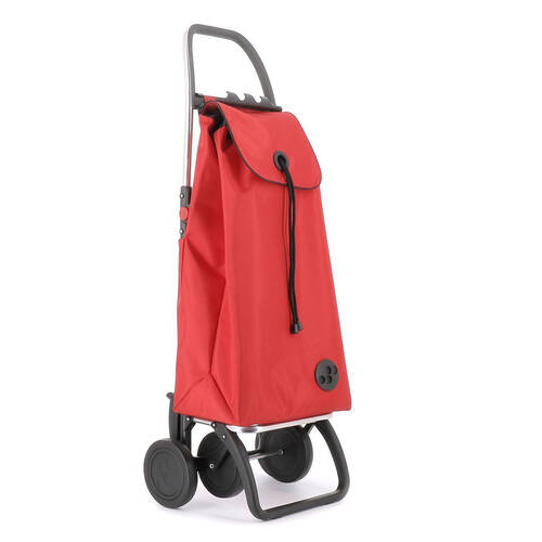Rolser I-Max Mf 4-Wheel Tour Folding Shopping Trolley 43L - Red
