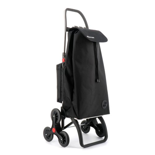 Rolser 43L 6 Wheel Folding Shopping Cart Trolley 107x47.5cmBlack