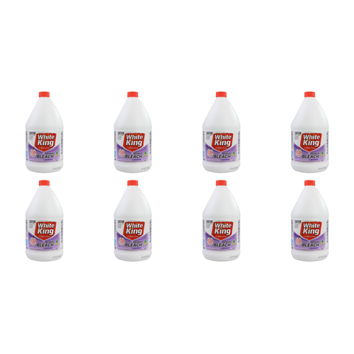 8PK White King Premium All Purpose Bleach Cleaner 2.5L - Lavender