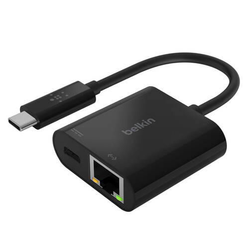 Belkin USB-C to Ethernet & Charge Adapter