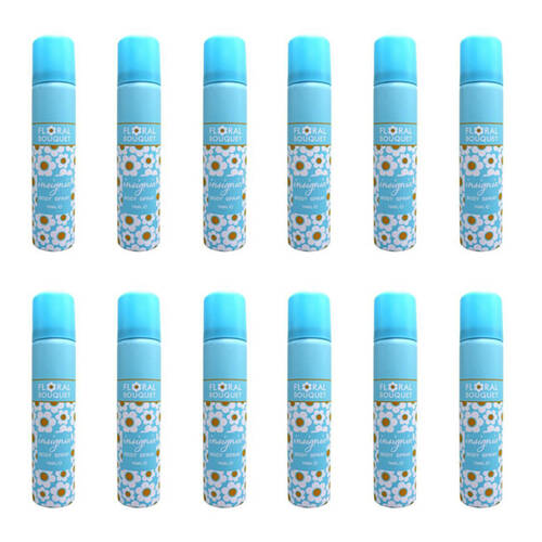 12PK Insignia Women's Body Spray Floral Bouquet 75ml Daily Fragrance Mist