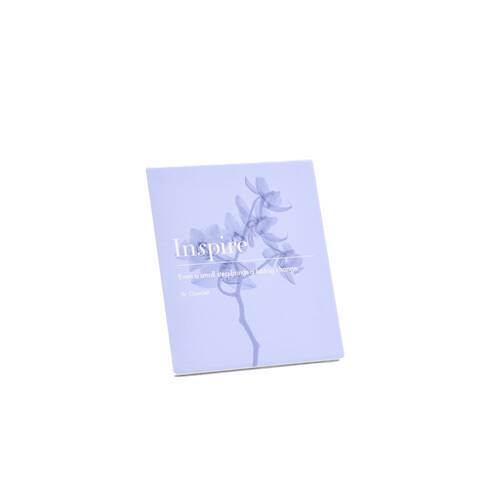 Bramble Bay Inspirational Home Decor Wall Plaque W/ Inspire Quote Purple