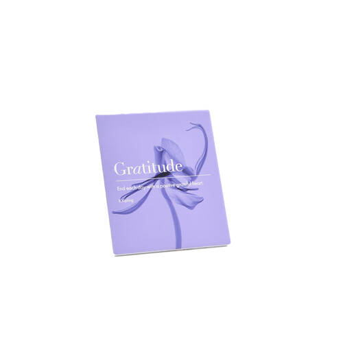 Bramble Bay Inspirational Home Decor Wall Plaque W/ Gratitude Quote Purple