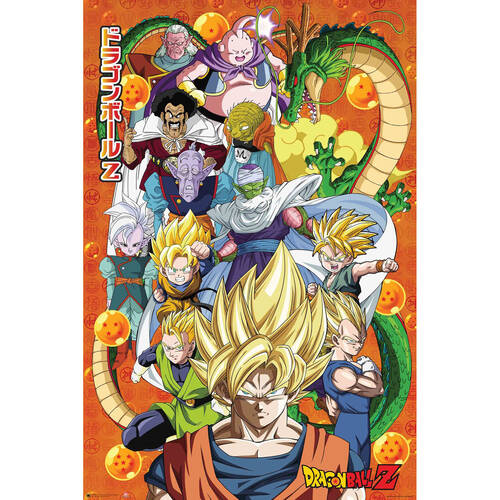 Dragon Ball Z Characters Regular Wall Poster/Print 61 x 91.5cm