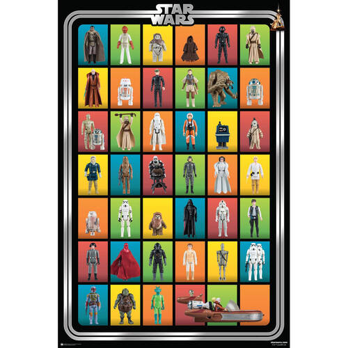 Star Wars Classic Dolls Wall Poster/Print 61 x 91.5cm Multicolour