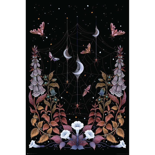 Episodic Drawing Witchy Garden Regular Wall Poster/Print 61 x 91.5cm