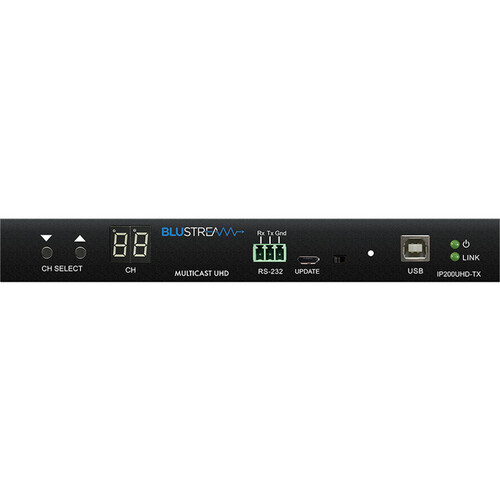 IP-100M MULTICAST UHD VIDEO TX 1GB -BI-DIR IR -RS232 -POE