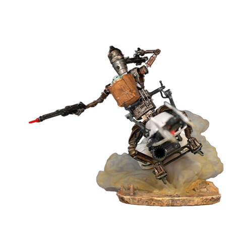 Iron Studios Star Wars Mandalorian IG11 & Child Deluxe 1:10 Scale Statue