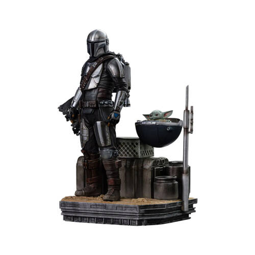Star Wars: Mandalorian - Din Djarin & Din Grogu 1:10 Scale Statue