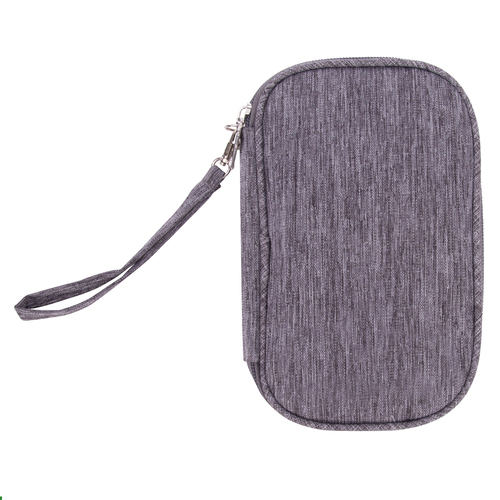 IS Gift Tech Travel Organiser/Bag Pouch Grey 14x5x20cm