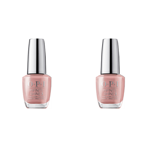 2PK OPI Infinite Shine Long Wear Lacquer Nail Polish Barefoot in Barcelona 15ml