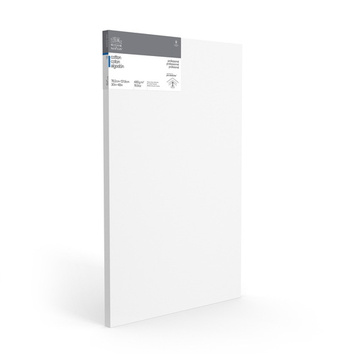 Winsor & Newton Professional 1.5" Thick Edge 30x48" Cotton Canvas - White