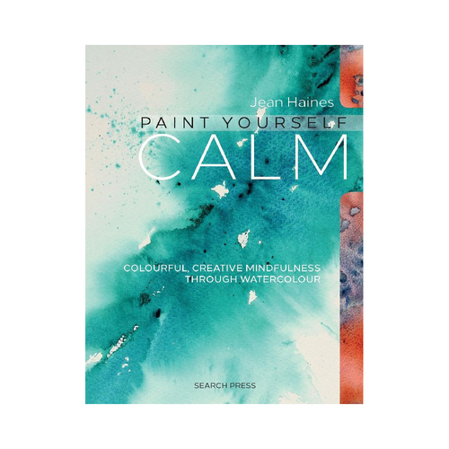 Search Press Paint Yourself Calm Paperback Book 128-Pages