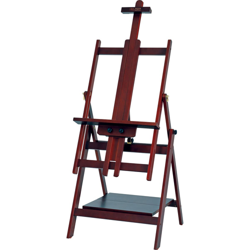 Winsor & Newton Hamilton Beechwood Studio Easel 231x70cm - Dark Mahogany