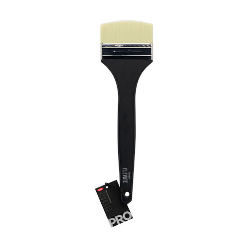 Jasart Elevate Professional Long Handle Filbert Brush 4"/100mm - Black