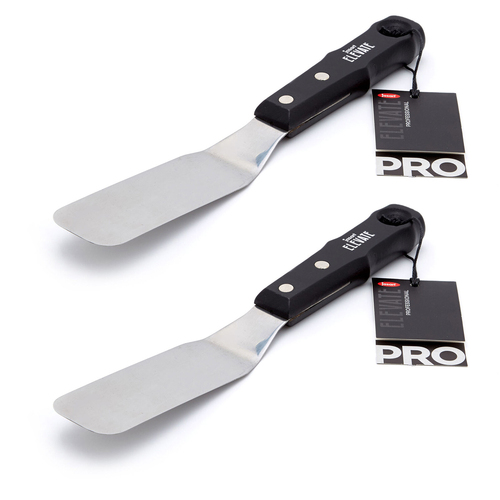 2PK Jasart Elevate Pro #8 Painting Palette Knife Metal 35x26cm Large - Black