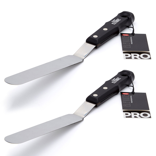 2PK Jasart Elevate Pro #16 Painting Palette Knife Metal 35x32cm Large - Black