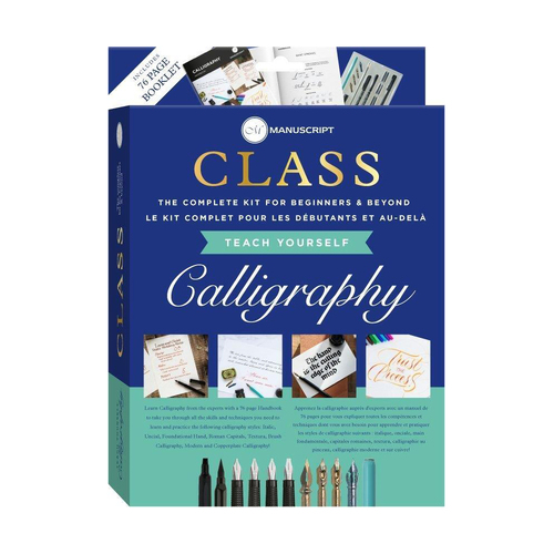 Manuscript Class Teach Yourself Calligraphy Kit And Craft Drawing