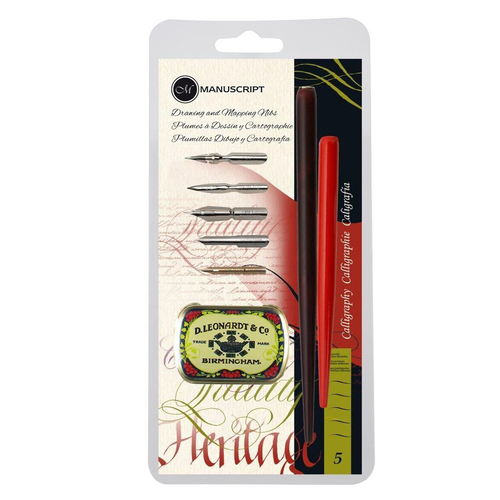 Manuscript Dip Pen Drawing And Mapping Set Arts And Craft Drawing