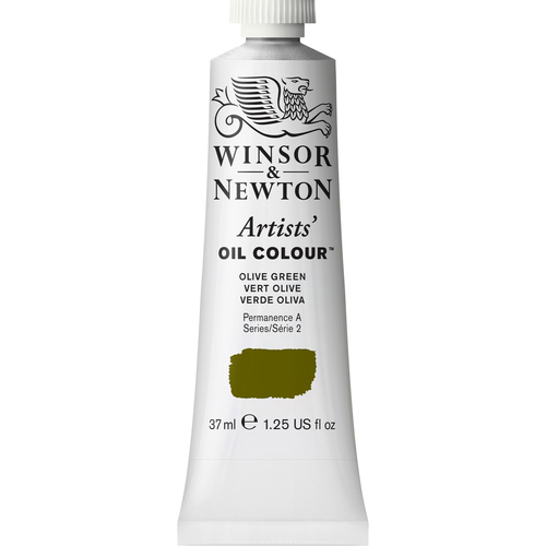 Winsor & Newton Artists Oil Colour 37ml Paint Tube Olive Green Series 2