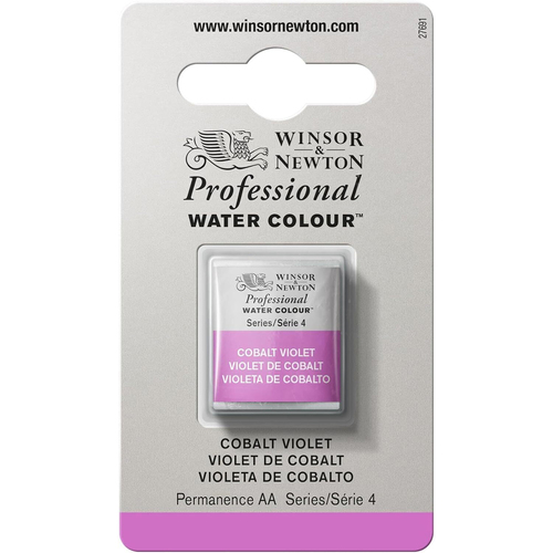 Winsor & Newton Professional Watercolour Half Pan Cobalt Violet S4