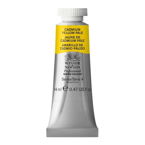 Winsor & Newton 14ml Professional Watercolour Tube Cadmium Yellow Pale S4