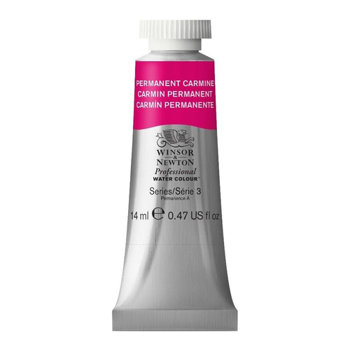 Winsor & Newton 14ml Professional Watercolour Tube Permanent Carmine S3