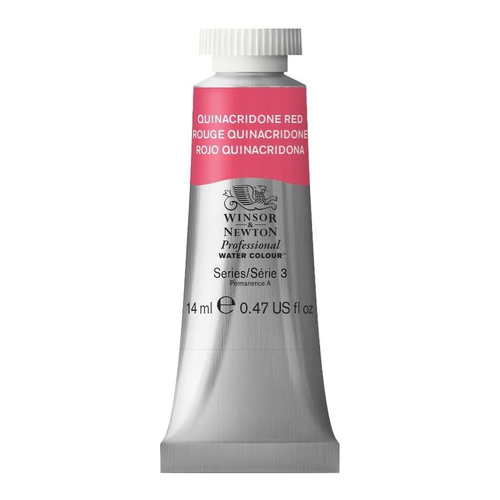 Winsor & Newton 14ml Professional Watercolour Tube Quinacridone Red S3