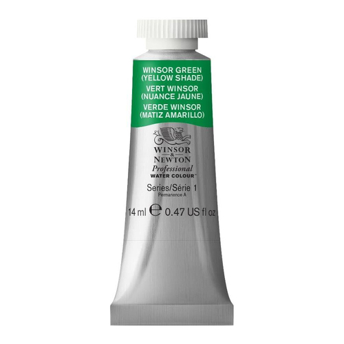 Winsor & Newton 14ml Pro Watercolour Tube Winsor Green Yellow Shade S1