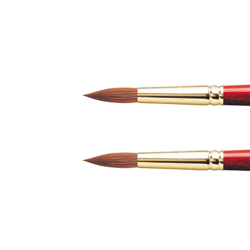 2PK Winsor & Newton Sceptre Gold II Series 101 Round Paint Brush - Size 5