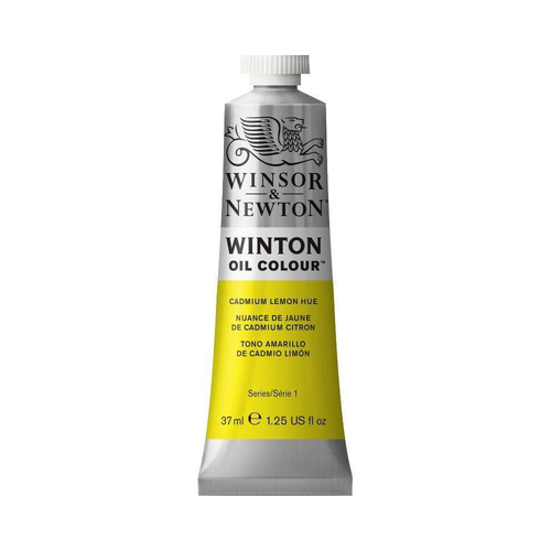 Winsor & Newton 200ml Winton Oil Colour Paint Tube Cadmium Lemon Hue
