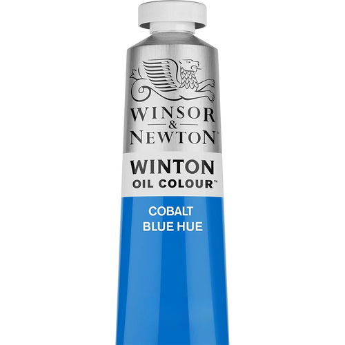 Winsor & Newton 200ml Winton Oil Colour Paint Tube Cobalt Blue Hue