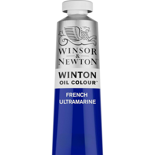 Winsor & Newton 200ml Winton Oil Colour Paint Tube French Ultramarine