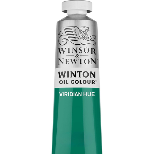 Winsor & Newton 200ml Winton Oil Colour Paint Tube Viridian Hue