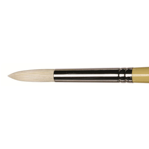 Winsor & Newton Artists Hog Round Paint Brush - Size 6