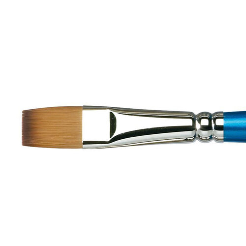 Winsor & Newton CWC Cotman Series 555 Flat/Bright Paint Brush Long Size 12