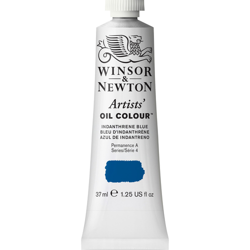 Winsor & Newton Artists Oil Colour 37ml Paint Tube Indanthrene Blue S4