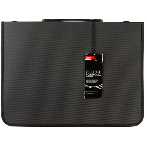 Jasart  A2 College Portfolio 6-Rings Binder - Black