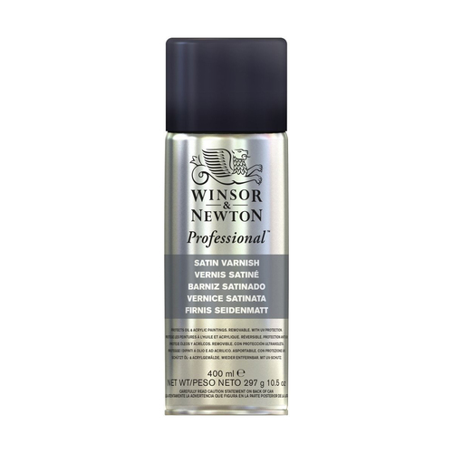 Winsor & Newton 400ml Professional Aerosol Varnish - Satin