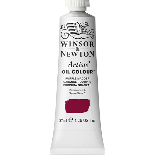Winsor & Newton Artists Oil Colour 37ml Paint Tube Purple Madder Series 2