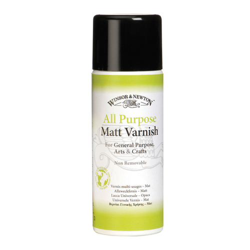Winsor & Newton 400ml Aerosol General Purpose Varnish - Matt